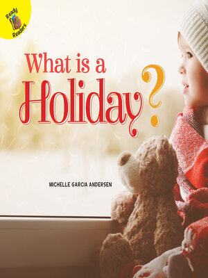 cover image of What is a Holiday?